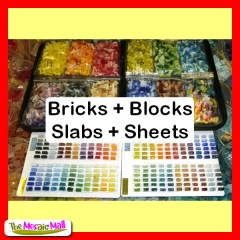Smalti Glass Australia, a huge range of colours for mosaic art and craft.
